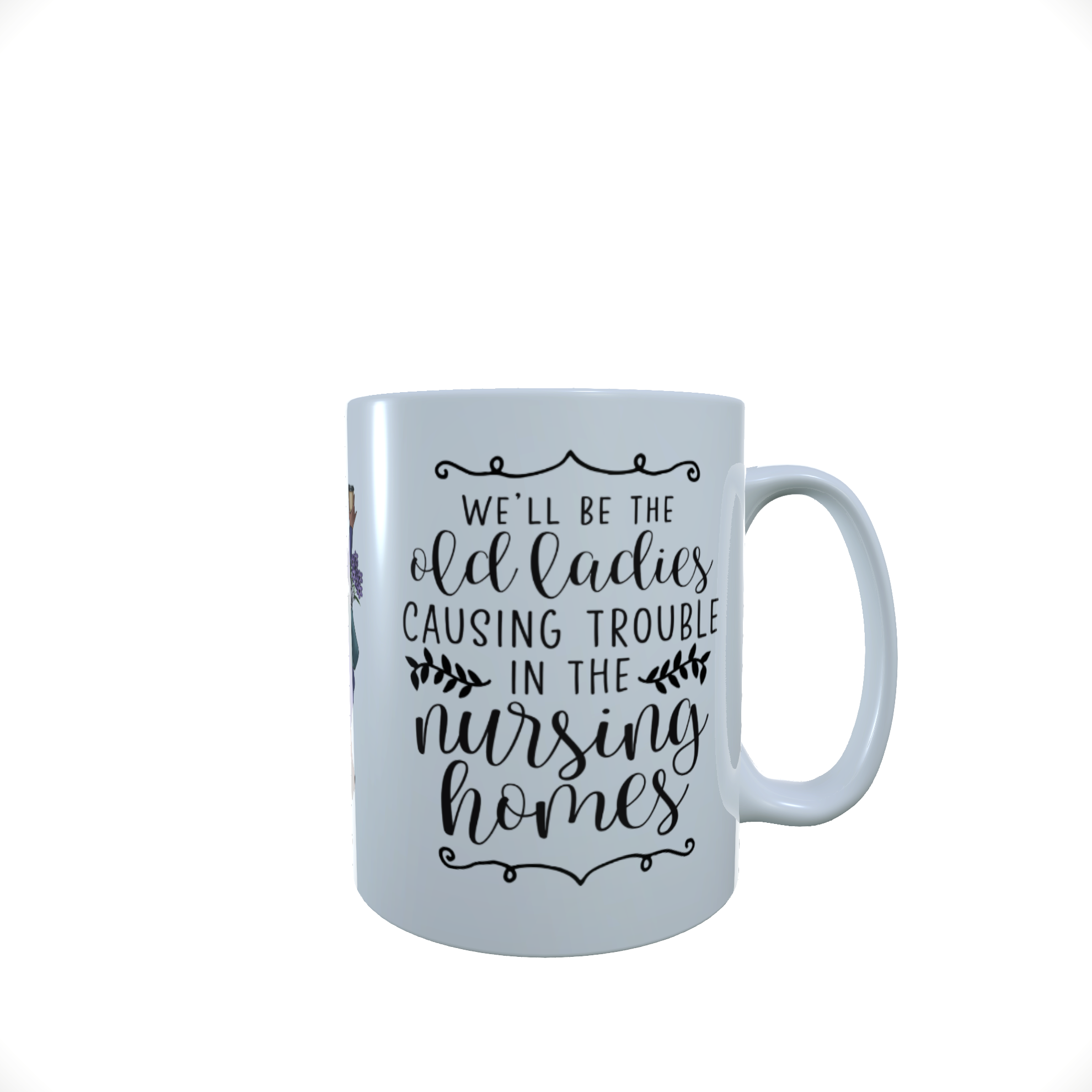 Best Friends Old Ladies Mug, Gift for Best Friend, Best Friend